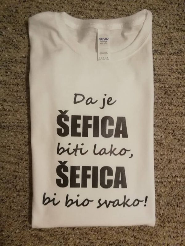 Da je šefica biti lako, šefica bi bio svako