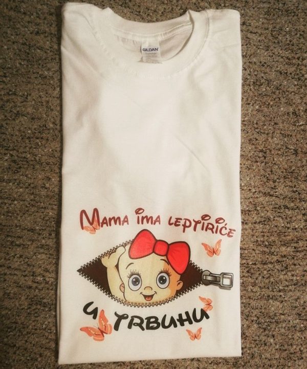 Mama ima leptiriće u trbuhu žensko