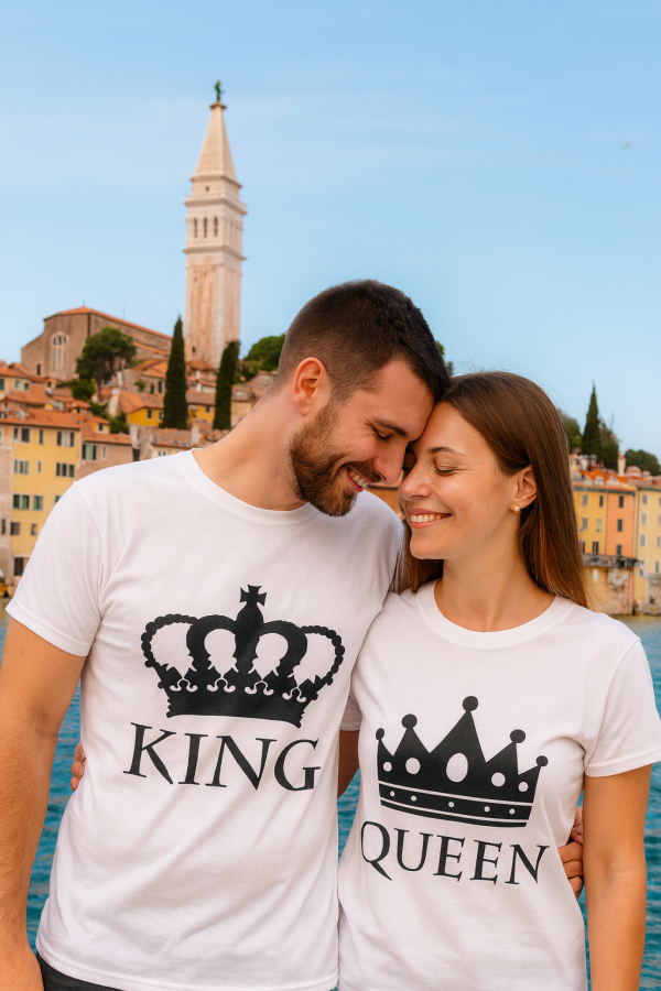 King & Queen Komplet majice