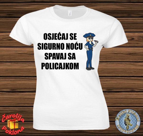Osjećaj se sigurno, spavaj s policajkom