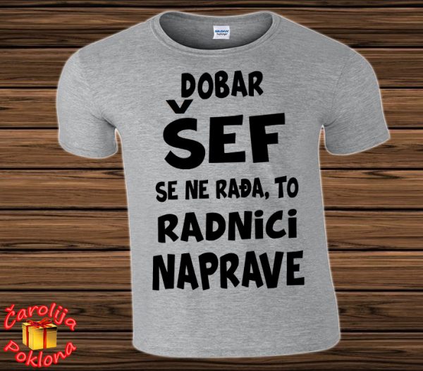 Dobrog šefa radnici naprave