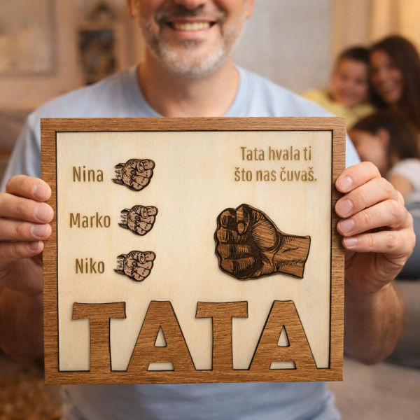 Samostojeći 3D okvir za tatu