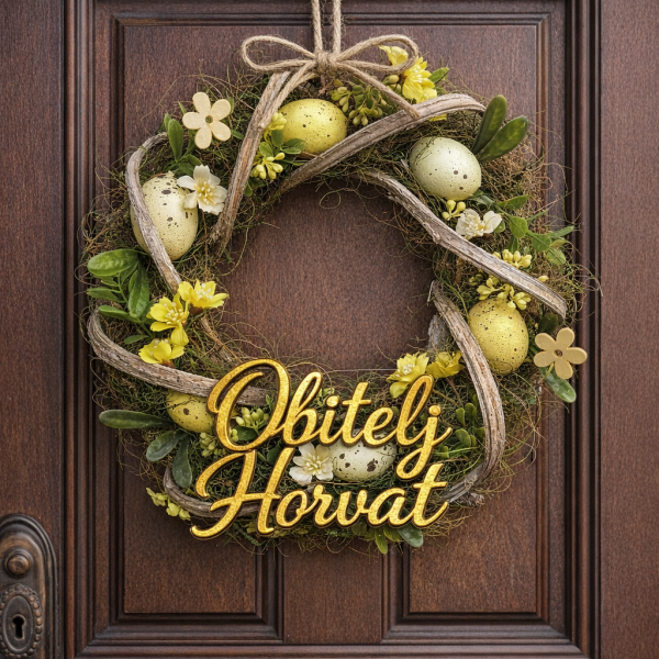 Uskršnji vijenac za vrata